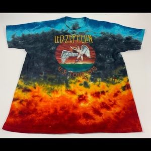Led Zeppelin Tie Dye Size XL Shirt